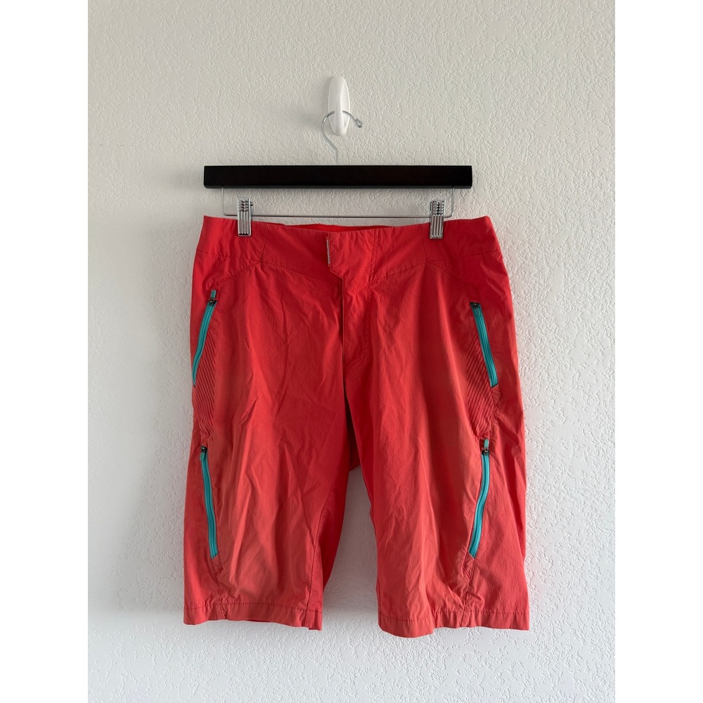 Endura Gorpcore SingleTrack Lite Short II Size S Orange Red Zippered Pockets